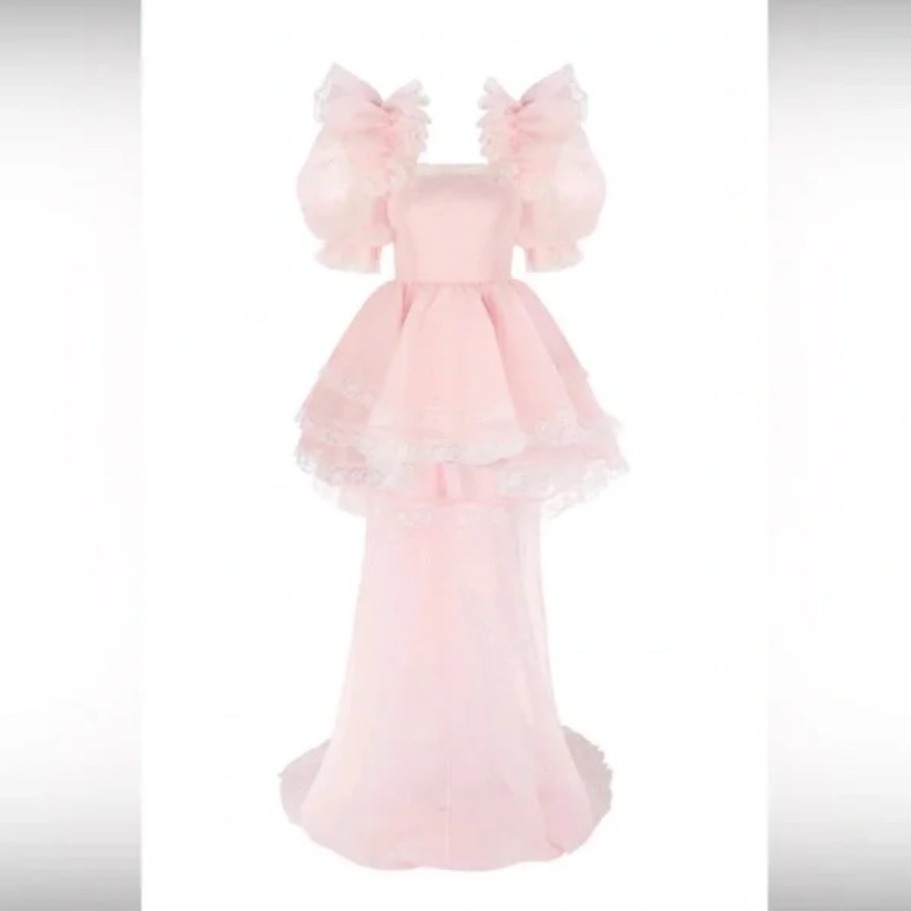 Selkie Duchess Sugarfrill Dress in Baby Soft Pink size Small - Picture 6 of 14